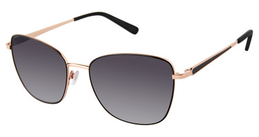 Superflex Eyeglasses SFS-2008 BLACK ROSE GOLD/S200