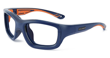 Nano Eyeglasses NSP10 MATTE NAVY ORANGE/1