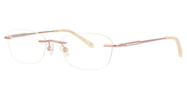 Bulova Eyewear Eyeglasses Kenosha Pink