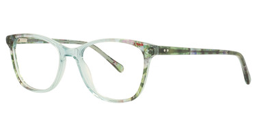 Cafe Lunettes Eyeglasses CAFE3372 Teal/Green Mosaic/C-2
