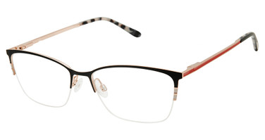Lulu Guinness Eyeglasses L243 black/ivory/BLK
