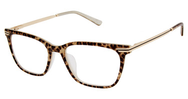 L.A.M.B. Eyeglasses LAUF128 leopard glitter/MUL