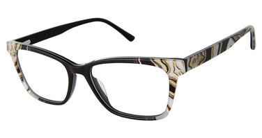 L.A.M.B. Eyeglasses LA130 black marble/BLK