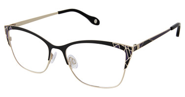 FYSH Eyeglasses FYSH 3728 BLACK MAUVE/S200