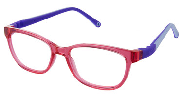 Life Italia Eyeglasses NI-151 FUCHSIA PURPLE/1