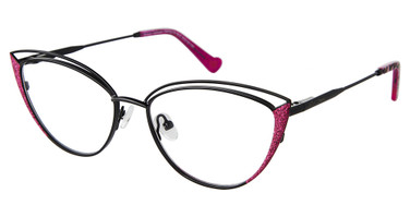 BETSEY JOHNSON Eyeglasses TRIFECTA Black/BLK
