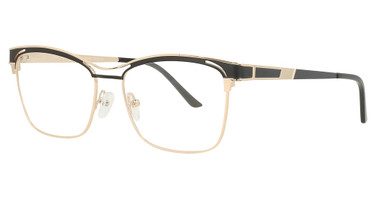 BLUSH VISION Eyeglasses CONSTANCE GOLD/BLACK