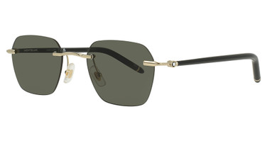 Montblanc Eyeglasses MB0270S GOLD-BLACK-GREY/001