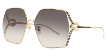 Gucci Eyeglasses GG1322SA GOLD-GOLD-GREY/001