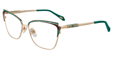 Just Cavalli Eyeglasses VJC054 Rose Gold/Havana 0320