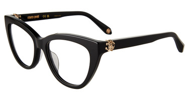 Roberto Cavalli Eyeglasses VRC049M Shiny Black 0700