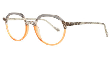 Easyclip Eyeglasses EC679 Transparent Grey & Orange/20