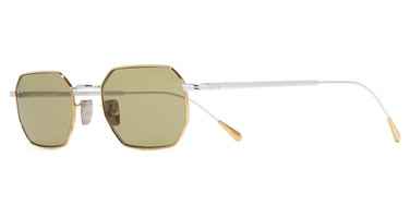 Cutler and Gross Eyeglasses AUSN000550GR RHODIUM/GOLD 24 KT/004