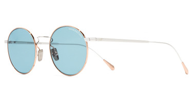 Cutler and Gross Eyeglasses AUSN000148RR RHODIUM/ROSE GOLD/004