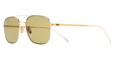 Cutler and Gross Eyeglasses AUSN000354GR GOLD 24 KT/RHODIUM/004