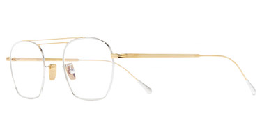 Cutler and Gross Eyeglasses AUOP000448GR GOLD 24 KT/RHODIUM/004