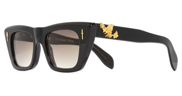 Cutler and Gross Eyeglasses GFLE00851 BLACK GOLD/001