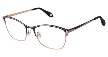 FYSH Eyeglasses FYSH 3731 BLACK PURPLE LAVENDER/M200