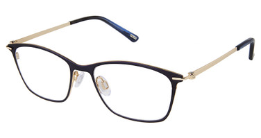 Kliik:denmark Eyeglasses K-758 NAVY GOLD/M201