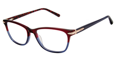 Barbour Eyeglasses BAOW003 burgundy/BUR
