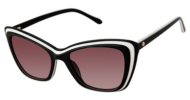 Lulu Guinness Eyeglasses L192 Black/White/BLK