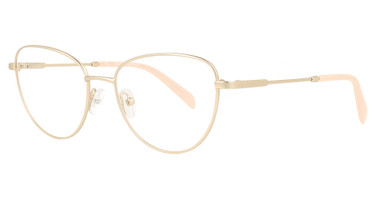 Bloom Optics Eyeglasses BL HILARY Satin Gold/SGLD