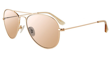 DIFF Eyeglasses CRUZ XS Gold/Honey Crystal 250N