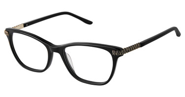 Superflex Eyeglasses SF-652 BLACK GOLD/S300