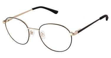 Superflex Eyeglasses SF-651 BLACK GOLD/M400