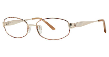 Sophia Loren Eyeglasses Sophia Loren M327 Gold Demi