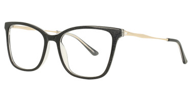 Marie Claire Eyeglasses 6322 Black/Gold