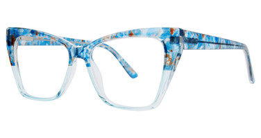 Broadway Eyeglasses PREMIUM FLEX 29 BLUE DEMI