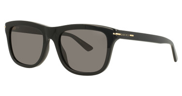Gucci Eyeglasses GG1444S BLACK-BLACK-GREY/001