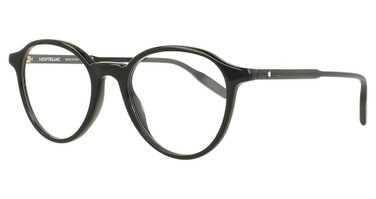 Montblanc Eyeglasses MB0291O BLACK-BLACK-TRANSPARENT/001