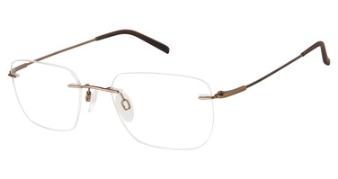 Titanium Eyeglasses CH 29127F Brown/BR