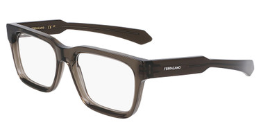 Ferragamo Eyeglasses SF2941N TRANSPARENT DEEP GREY/023