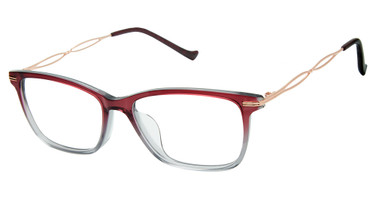 Tura Eyeglasses R808 burgundy/rose gold/BUR