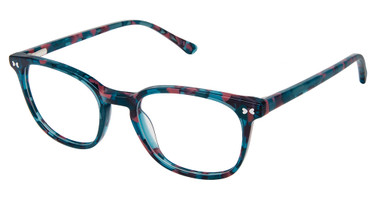 Superflex Eyeglasses SFK-303 TEAL ROSE/S404