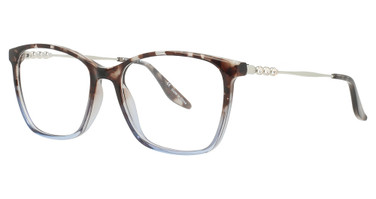 Elements Eyeglasses EL-454 Iced Coffee / Blue / Chrome/1