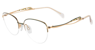 Line Art Eyeglasses XL 2177 Green/GN