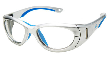 New Balance Eyeglasses NBRX 02 SILVER/AQUA/1