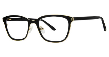 Genevieve Boutique Eyeglasses SILHOUETTE Matte Black/Gold/Black
