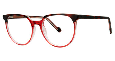 Modern Plastics II Eyeglasses REVIVAL Tortoise/Red Crystal