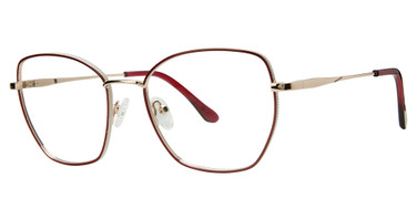 GB+ Eyeglasses STUPENDOUS Burgundy/Ivory/Rose