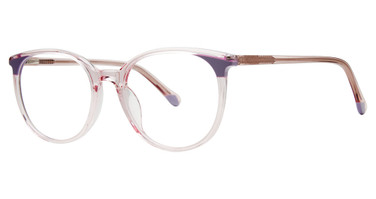 Fashiontabulous Eyeglasses 10X270 Pink Crystal/Lilac