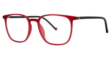 Genevieve Paris Design Eyeglasses SECRETIVE Cherry/Black Matte