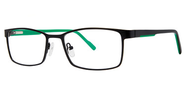 Giovani di Venezia Eyeglasses UNDERCOVER Matte Black/Green