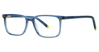 ModZ Kids Eyeglasses LINUS Navy Crystal/Lime
