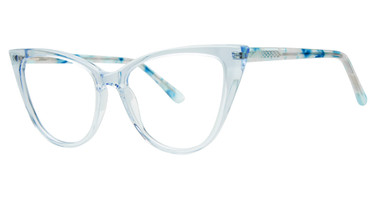 Genevieve Boutique Eyeglasses ENCOUNTER Blue Crystal