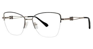 Modern Art Eyeglasses A628 Navy/Silver